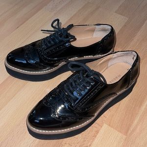 Madden girl platform oxfords loafers